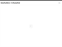 Tablet Screenshot of mariofagni.com